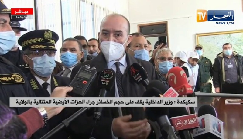 “وزير الداخلية : “إعانات لكل المواطنين المتضررين من الزلزال بداية هذا الأسبوع