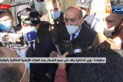 “وزير الداخلية لمواطنة بسكيكدة  :” الدولة ماتخليش مواطنيها