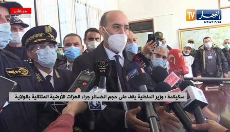 وزير الداخلية : الدولة متواجدة و سيتم إتخاذ كل ما يجب إتخاذه لتعود حياة المواطن لوضعها الطبيعي