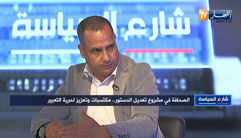 رياض بوخدشة: مصيبة الإعلام هم الناشرين والصحافة اليوم أصبحت مصدر كسب أكثر منها خدمة عمومية
