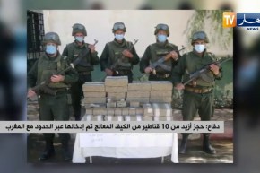 حجز أزيد من 10 قناطير من الكيف المعالج تم إدخالها عبر الحدود مع المغرب