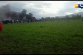 البليدة: فيديو حصري لسقوط الطائرة العسكرية بالقرب من مطار بوفاريك