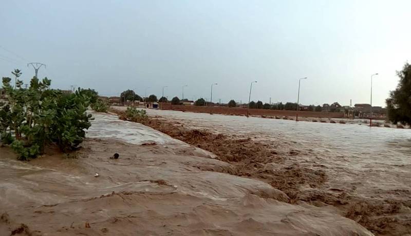 تمنراست.. إنقاذ 10 أشخاص بعد التساقط الغزير للأمطار