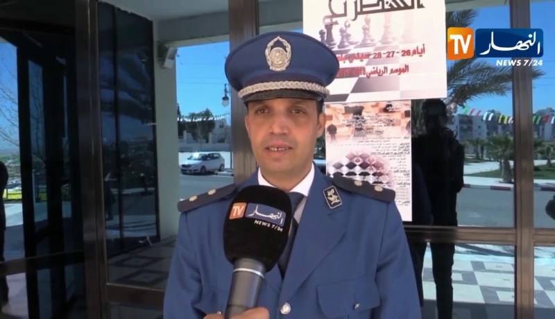 أمن ولاية سيدي بلعباس يحتضن البطولة الجهوية للشطرنج ما بين مصالح الشرطة