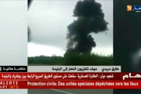 موفد النهارإلى البليدة/”الطائرة العسكرية سقطت بالقرب من مطار بوفاريك العسكري”