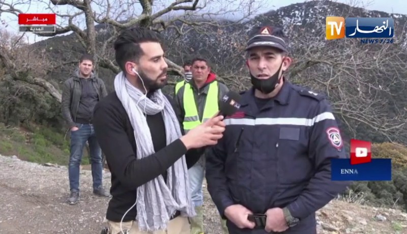 مباشر من المدية: إستئناف عملية البحث عن المفقود موسى بلعيد من مكان العثور على الحقيبة من طرف الحماية