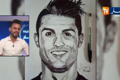 بتقنية 3D..أنور يبدع في رسم لاعبي الخضر