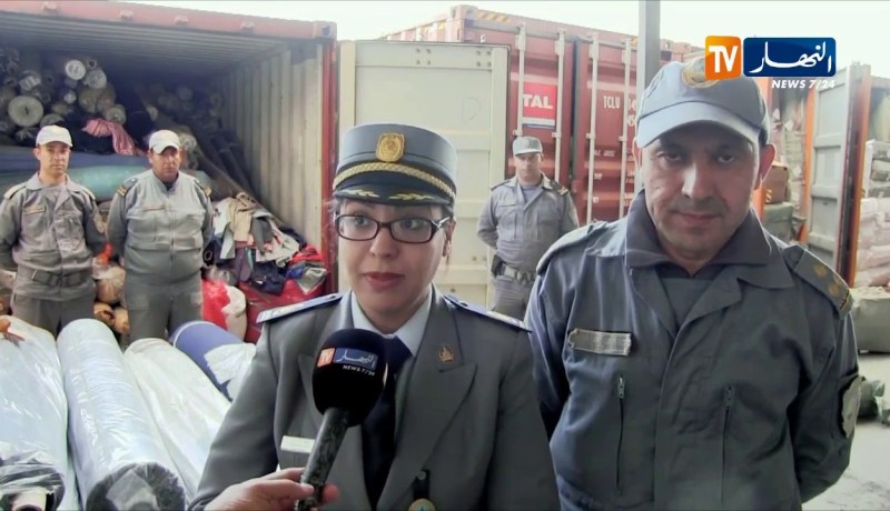 جمارك عنابة يحجز مواد محظورة بربع مليون أورو مستوردة من إسبانيا