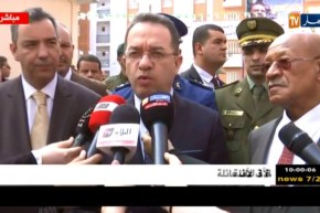 وزير العمل يشرف على عملية توزيع السكنات ببلدية السحاولة