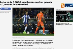 هدف براهيمي أمام بورتيمونينسي يختار الأفضل في الجولة 12 من الدوري البرتغالي