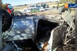 الجلفة/ إصابة 6 أشخاص في حادث إنحراف سيارة بعين معبد