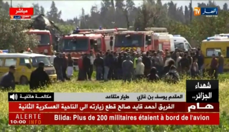 الفريق أحمد قايد صالح قطع زيارته إلى الناحية العسكرية الثانية