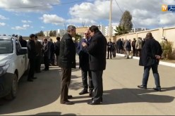 محمد عيسى يحضر مراسم تشييع جنازة المجاهد ووزير الشؤون الدينية الأسبق عبد الحفيظ أمقران