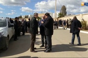 محمد عيسى يحضر مراسم تشييع جنازة المجاهد ووزير الشؤون الدينية الأسبق عبد الحفيظ أمقران