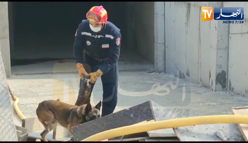 بومرداس: مناورة إفتراضية لعملية البحث بإستعمال الفرق السينو تقنية عن الأشخاص تحت الأنقاض