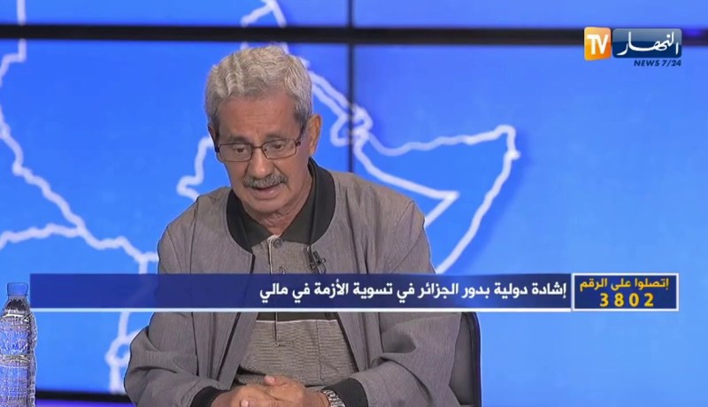 عمر بن جانة: تدخل الجزائر في مالي أمر مهم ويدخل في إطار الأمن القومي الجزائر
