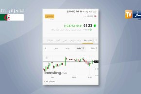 طاقة: بورصة أسعار النفط تستقر عند 61 دولار للبرميل