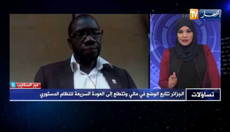 محمد مصطفى سنغري: الجزائر تضغط بكل ثقلها لإنجاح إتفاقية السلام بين الحكومة في مالي والمتمردين