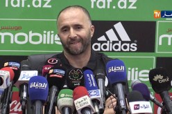 الناخب الوطني “جمال بلماضي” يدافع عن خياراته لمباراة الطوغو في ندوة صحفية