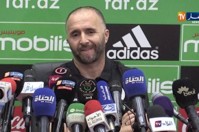 الناخب الوطني “جمال بلماضي” يدافع عن خياراته لمباراة الطوغو في ندوة صحفية