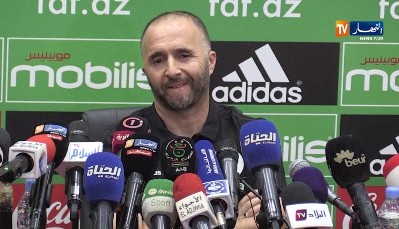 الناخب الوطني “جمال بلماضي” يدافع عن خياراته لمباراة الطوغو في ندوة صحفية