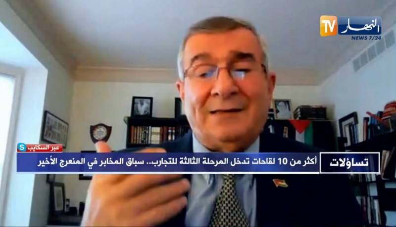 البروفيسورعلي فطوم: نحن بصدد إصدار لقاح جديد يمنع دخول فيروس كورونا إلى الرئتين