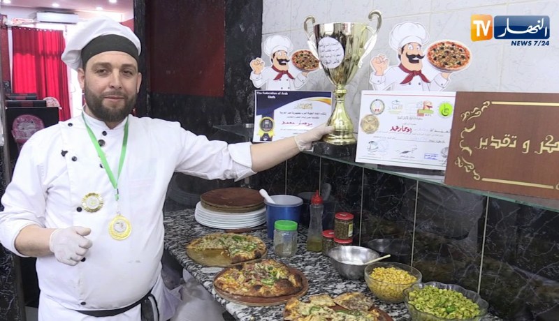 مجتمع: “أحسن طاهي للبيتزا عربيا”..لقب يفتكه محمد بعد 15 سنة من الخبرة