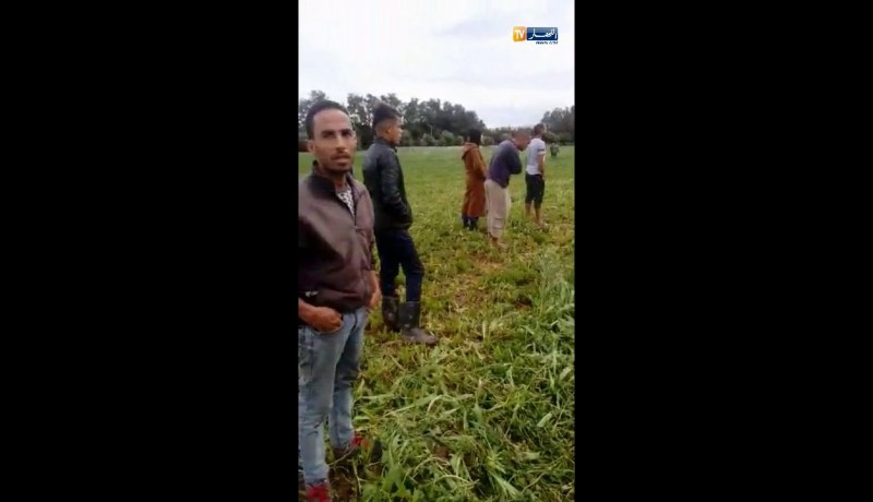 فيديو من زاوية أخرى لحادث سقوط الطائرة العسكرية !