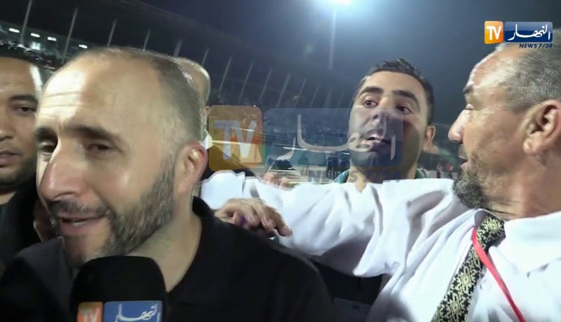 حصري للنهار: لحظة لقاء بلماضي مع بلومي في أجواء رائعة