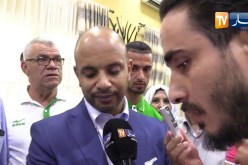 شاهد كيف برر برناوي تأخره عن حفل إستقبال الوفد الرياضي المشارك في البطولة العالمية للرياضات الجماعية