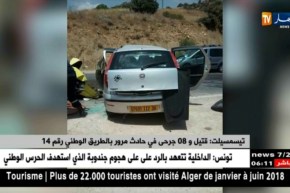 تيسمسيلت: قتيل و8 جرحى في حادث مرور بالطريق الوطني رقم14