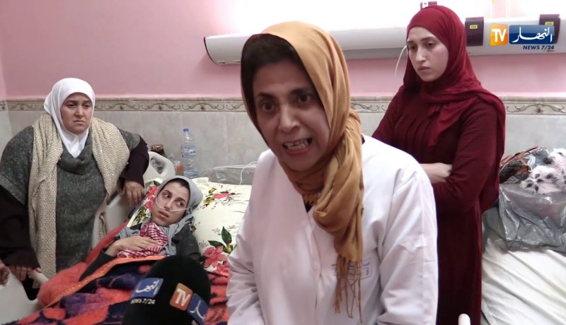 تيسمسيلت/ مديرية الصحة تتابع وضع المريضة “عتيقة سامر”