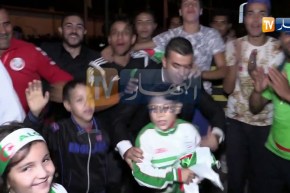 حصري للنهار: فرحة هيستيرية لأنصار الخضر أمام ملعب مصطفى تشاكر