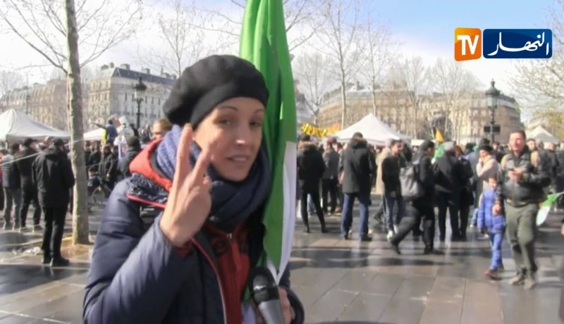 فرنسا: مظاهرات حاشدة للجالية الجزائرية رفضا للتمديد وتأجيل الإنتخابات الرئاسية