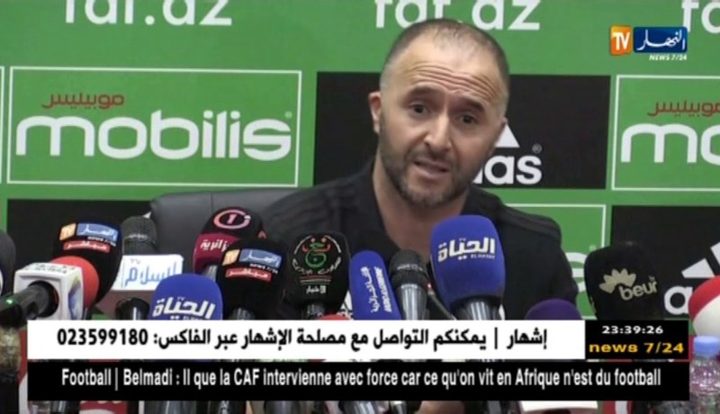 بلماضي: “أقول وأعيد.. البطولة ضعيفة لكني لم أصف أي شخص بأنه منافق”