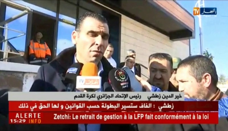 تصريحات زطشي بعد نهاية أشغال جمعية المكتب الفدرالي..!!