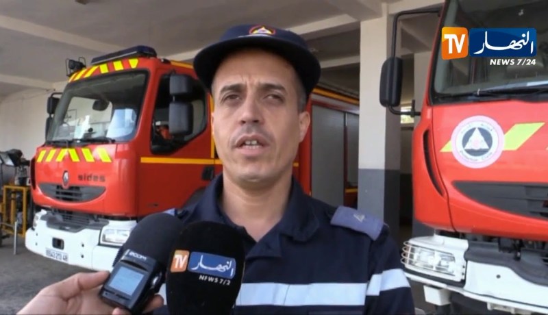 غليزان: حريق يأتي على 2.5 هكتار من أشجار الصنوبر الحلبي ببلدية القلعة