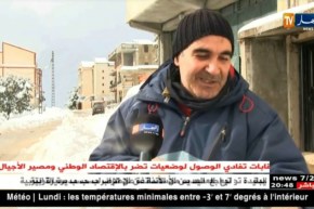 تيزي وزو: الثلوج تدخل سكان القرى والمداشر في عزلة طيلة فصل الشتاء