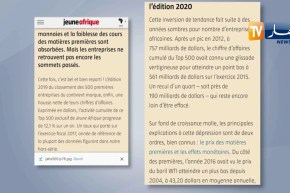 طاقة: سوناطراك أفضل المؤسسات الإفريقية حسب تصنيف Jeune afrique