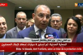 زعلان يؤكد أن محطات الدفع  للطريق السيار شرق ـ غرب ستكون جاهزة نهاية السنة