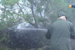 سيدي بلعباس: حريق مهول يأتي على 5 هكتارات بمنطقة خمسيس