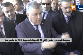 سكيكدة/ قيطوني..مشروع إنتاج 22 ألف ميغا واط سيوفر 700 ألف منصب شغل