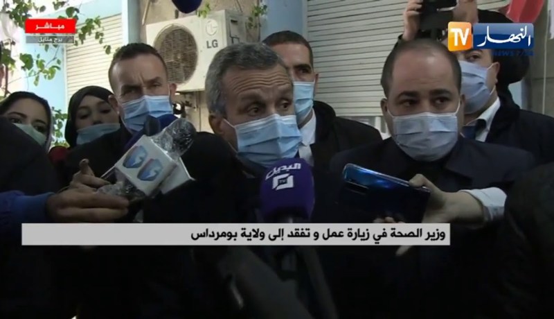 “وزير الصحة ببومرداس : “الوضع متحكم فيه بالنسبة للأسرّة في الولاية