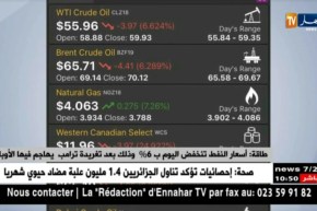 طاقة/ أسعار النفط تنخفض اليوم بـ 6% وذلك بعد تغريدة ترامب يهاجم فيها الأوبك