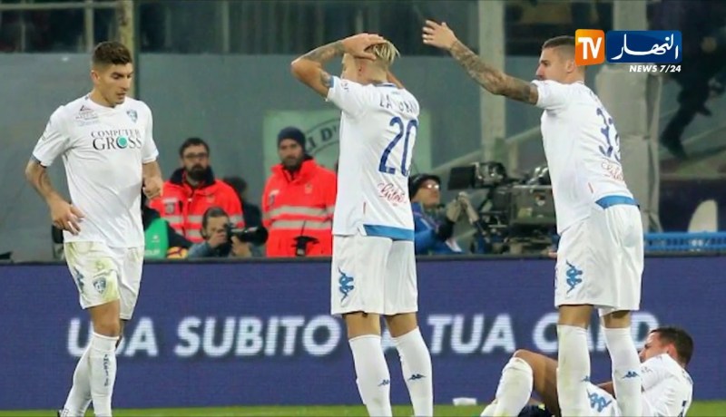 بن ناصر يصاب مع إمبولي والنادي يؤكد عدم تعرضه لكسر