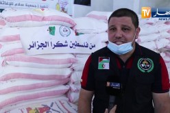 فلسطين: على شرف مواقف رئيس الجمهورية .. توزيع مساعدات جزائرية بغزة