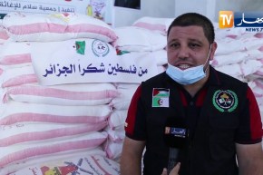 فلسطين: على شرف مواقف رئيس الجمهورية .. توزيع مساعدات جزائرية بغزة