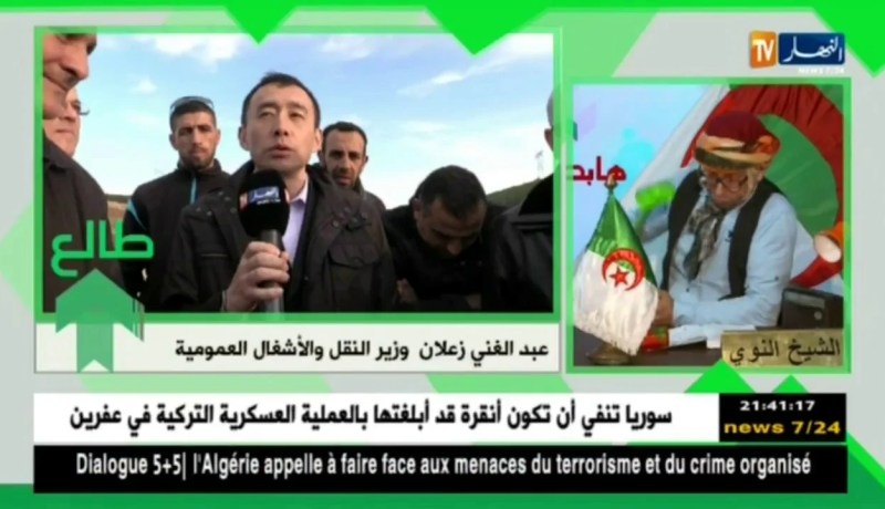 عبد الغني زعلان وزير النقل والأشغال العمومية “طالع” عند الشيخ النوي.. والسبب !!