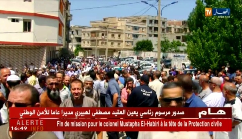 جيجل/ تشييع جثمان إمام المسجد الكبير “محمد سعدون شلوش” في جو مهيب