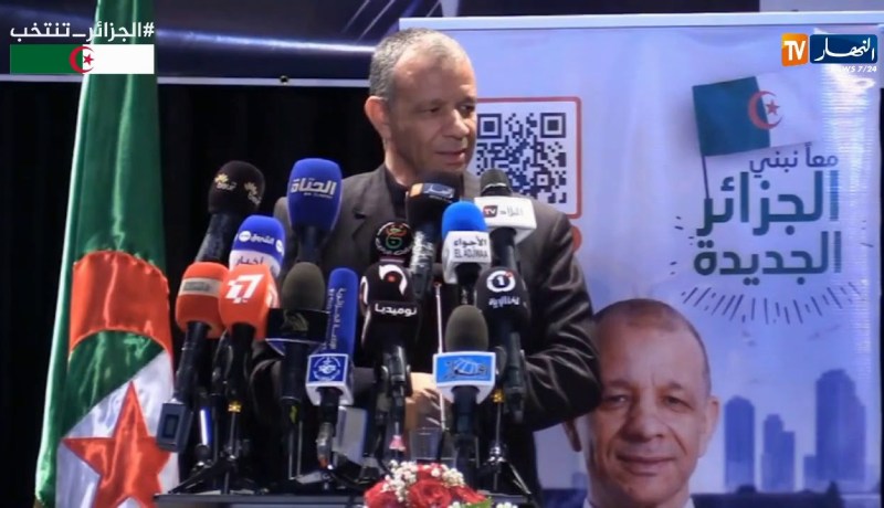 بن قرينة: أراهن على هبة الشعب الجزائري يوم الإنتخاب وقد إتصلت بي العصابة لكن أنا مانبيع مانشري